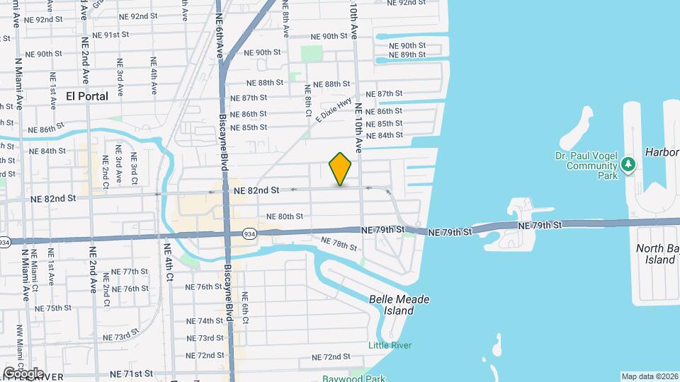 912 NE 82nd St Mapa y Detalles de la Ubicación