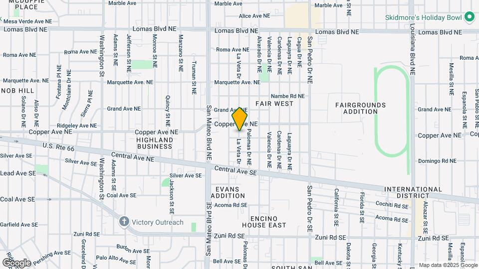 310 La Veta Dr Map and Location Details