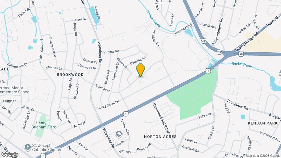 2820 Thomas Ln Map and Location Details