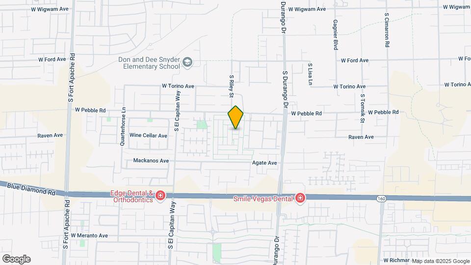 8781 Parsons Ridge Ave Map and Location Details