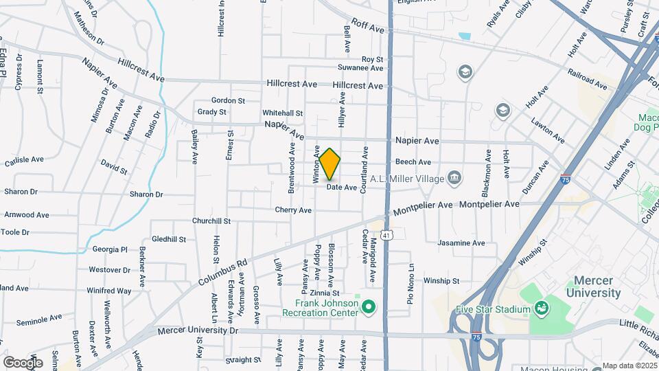2721 Date Ave Map and Location Details