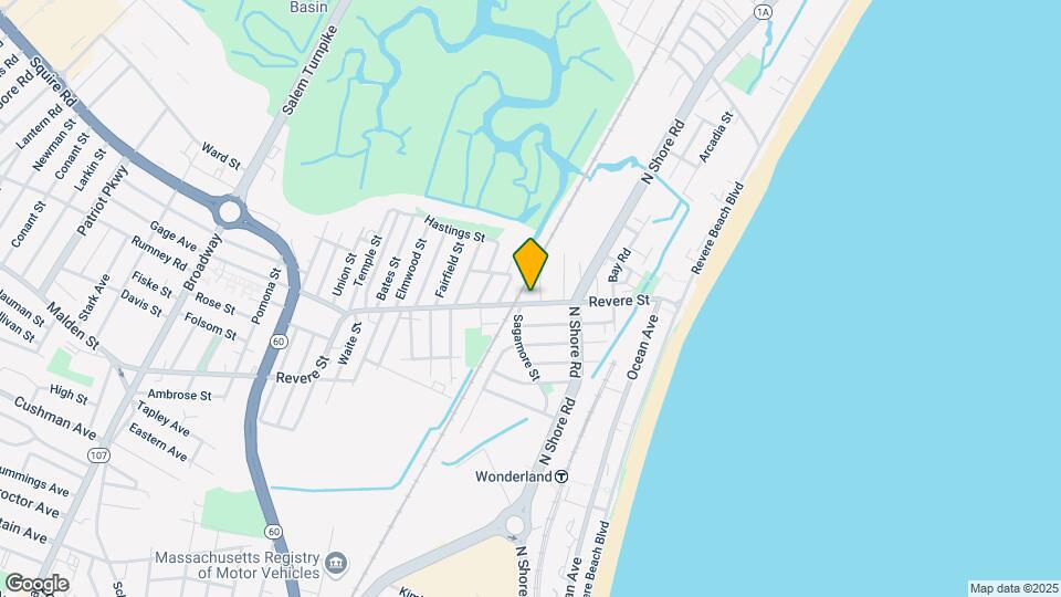 470 Revere St, Unit #7 Map and Location Details