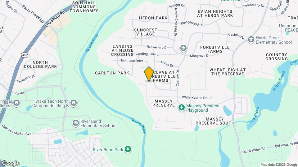 3604 Massey Ridge Ct Map and Location Details