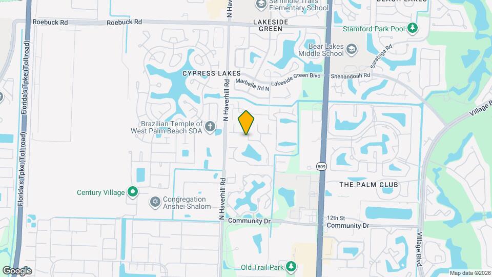 4821 Sable Pine Cir, Unit 4821 Map and Location Details