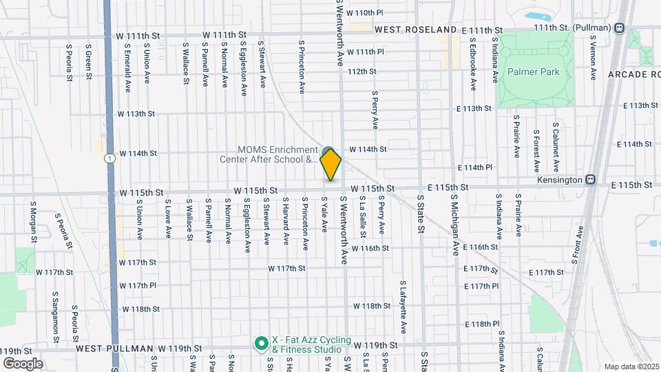 218 W 115th St Map and Location Details