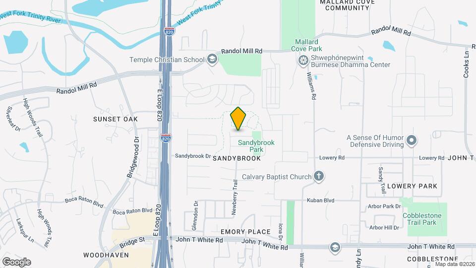 7009 Greenview Cir N Map and Location Details