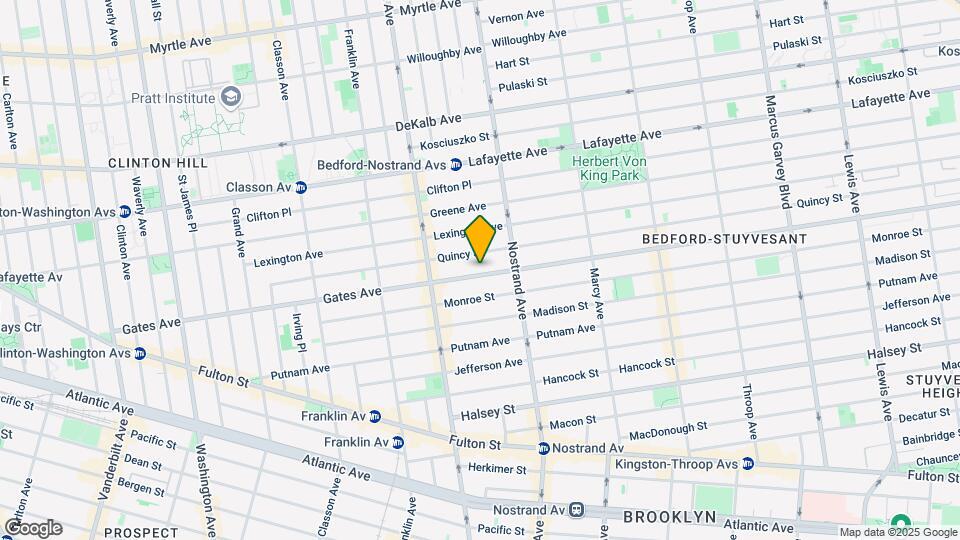 373 Gates Ave Mapa y Detalles de la Ubicación