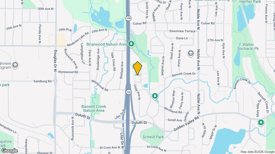 2415 Unity Ave N Map and Location Details