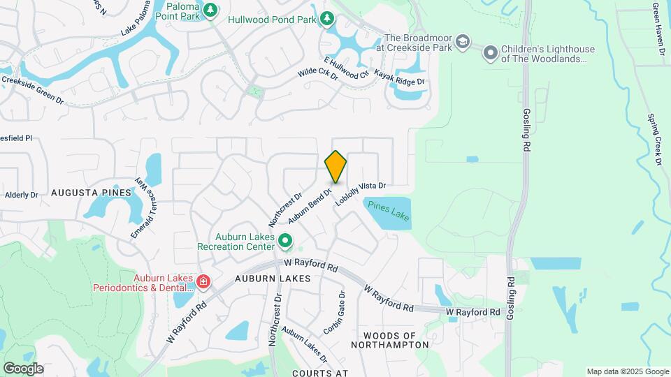 25218 Auburn Bend Dr Map and Location Details