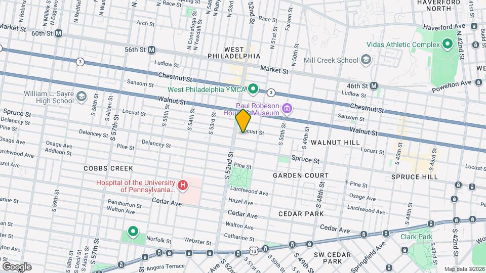 5133 Irving St Map and Location Details