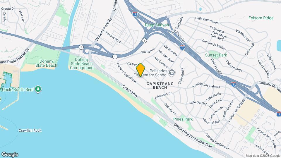 34575 Via Catalina Map and Location Details