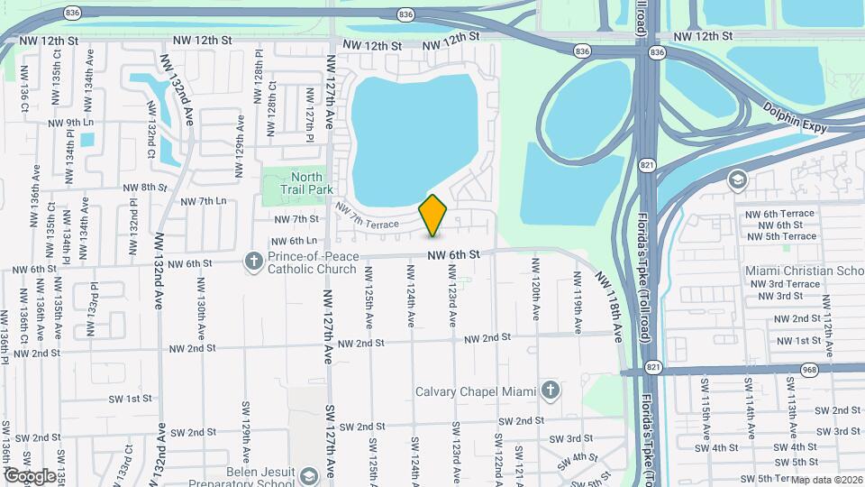 669 NW 123rd Pl Map and Location Details