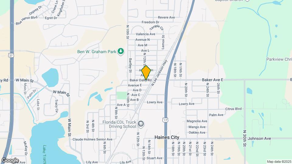 1205 Ave F Map and Location Details