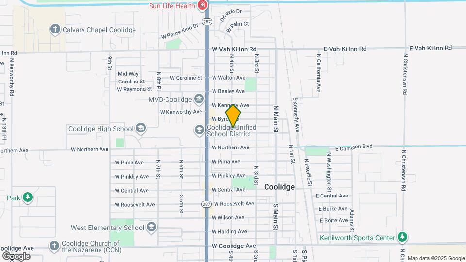 390 W Lindbergh Ave Map and Location Details