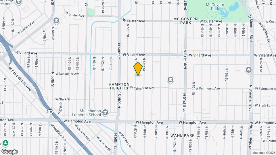 5050 N 57th St Mapa y Detalles de la Ubicación