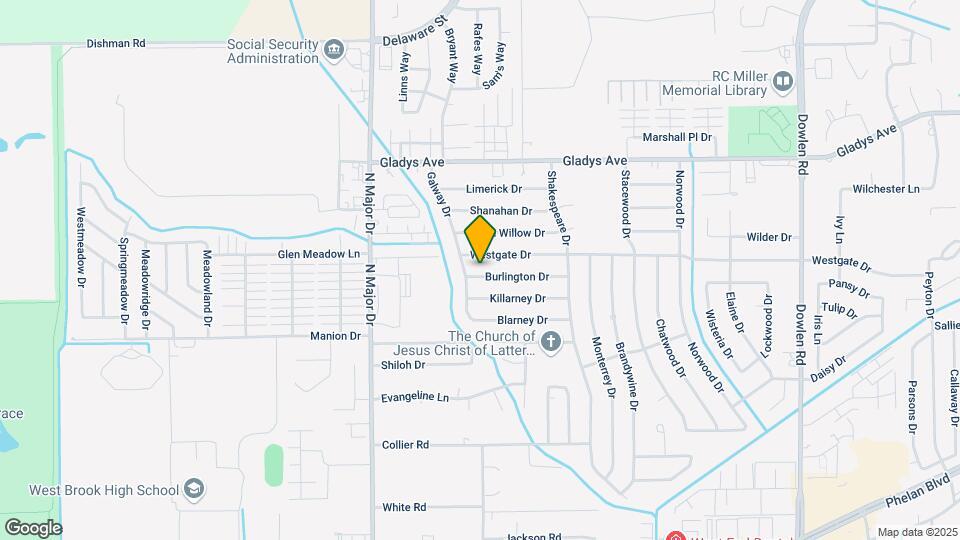 7060 Burlington Dr Mapa y Detalles de la Ubicación