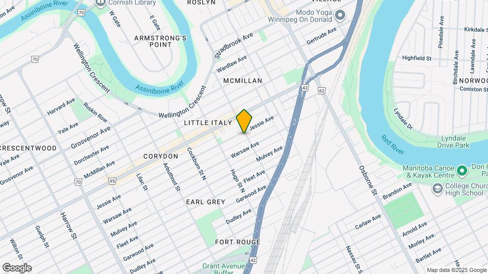 626 Jessie Apartment Map and Location Details
