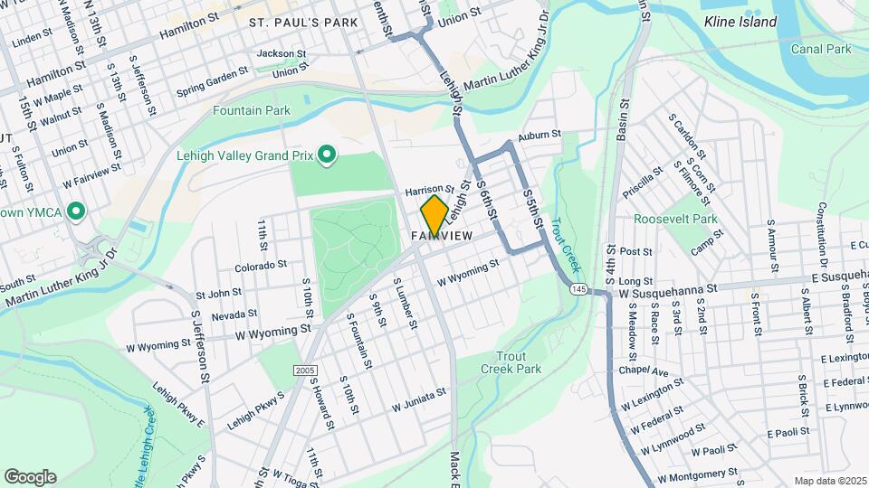 753 St John St Map and Location Details