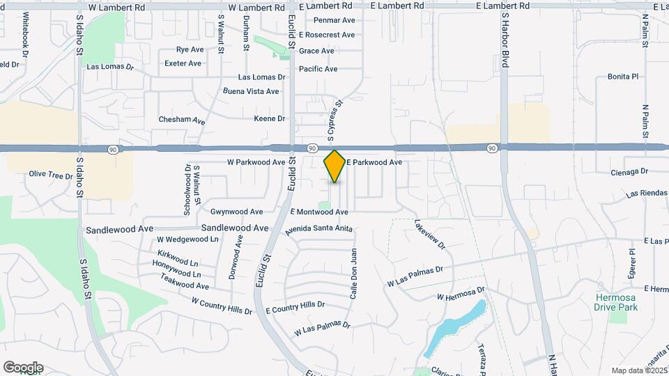 1331 Burwood St Map and Location Details