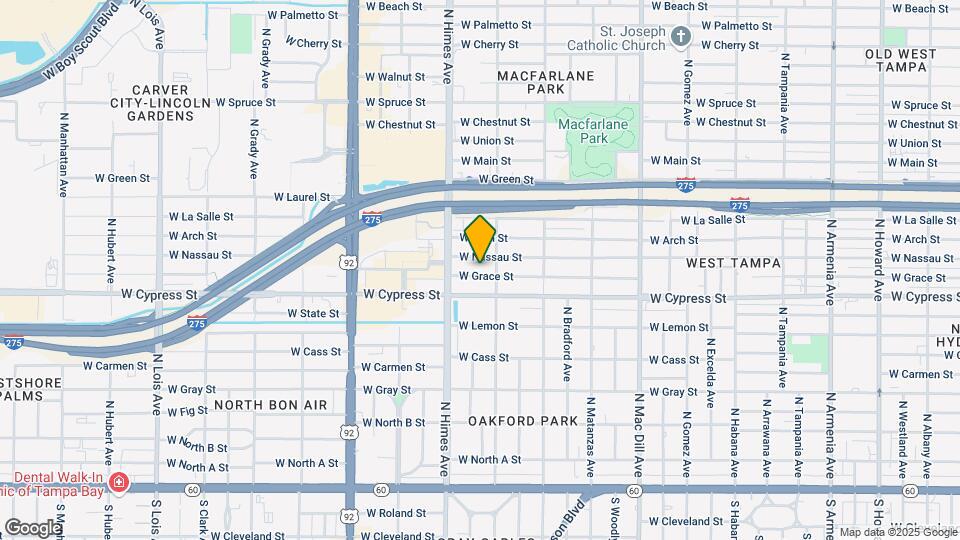 3407 W Grace St Map and Location Details