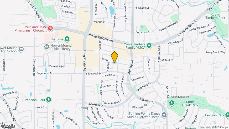 3316 Windchase Dr Map and Location Details