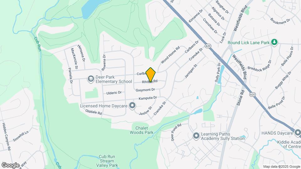 14913 Ritchie Rd Map and Location Details