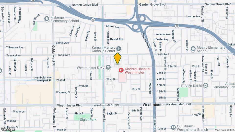 13611 Arizona St Map and Location Details