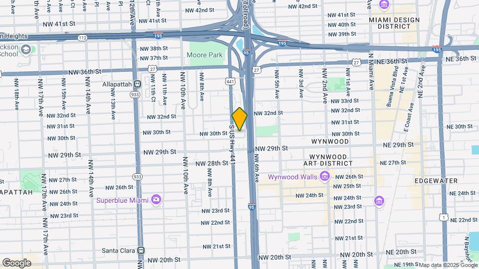 681 NW 30th St-Unit -A Map and Location Details