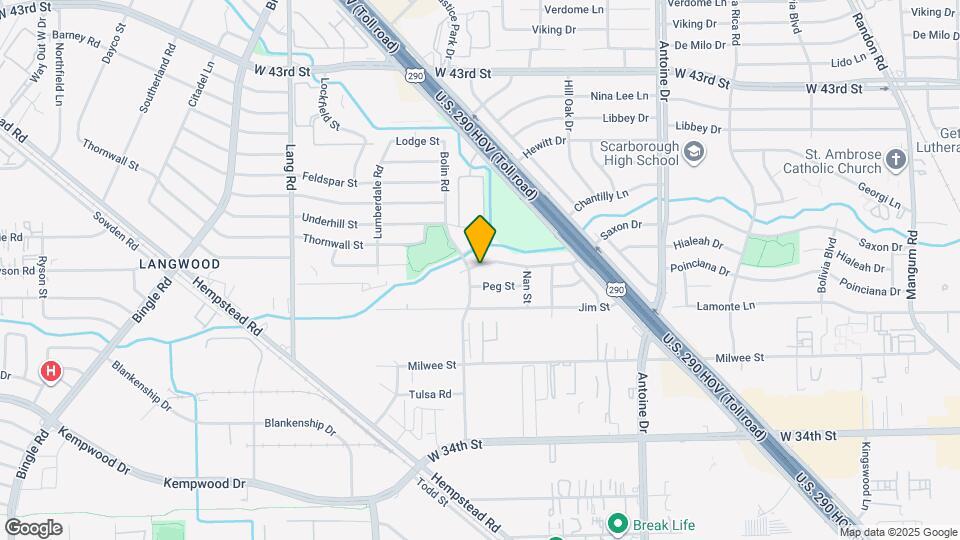 6219 Saxon Dr Map and Location Details