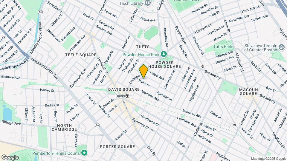 24 Hall Ave Mapa y Detalles de la Ubicación