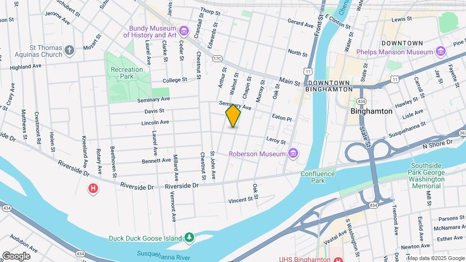 91 Chapin St, Unit House Map and Location Details