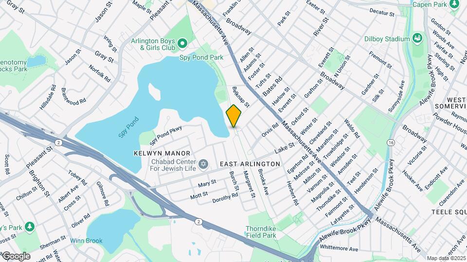 22 Hamilton Rd, Unit #106 Map and Location Details