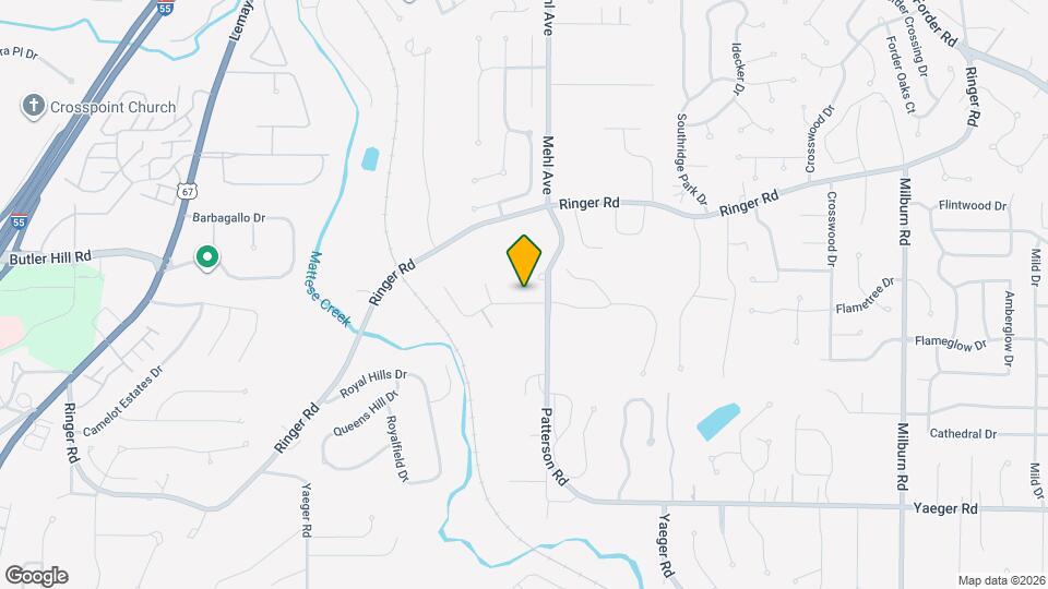 3311 Marbury Dr Map and Location Details