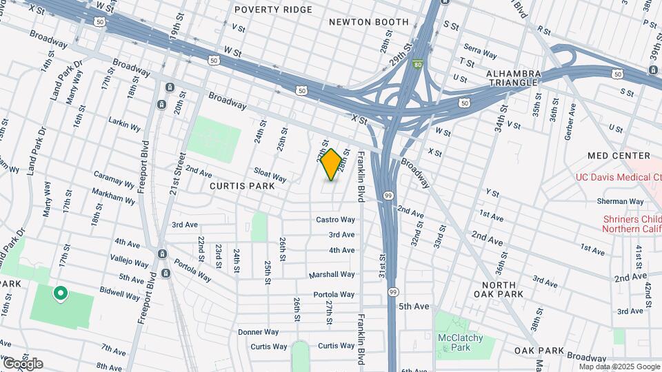 2632 28th St Map and Location Details