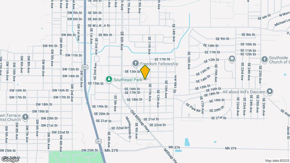 1105 SE 15th St Map and Location Details