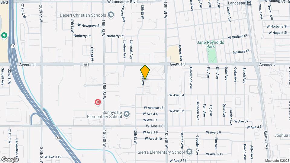 44200 Kingtree Ave Mapa y Detalles de la Ubicación