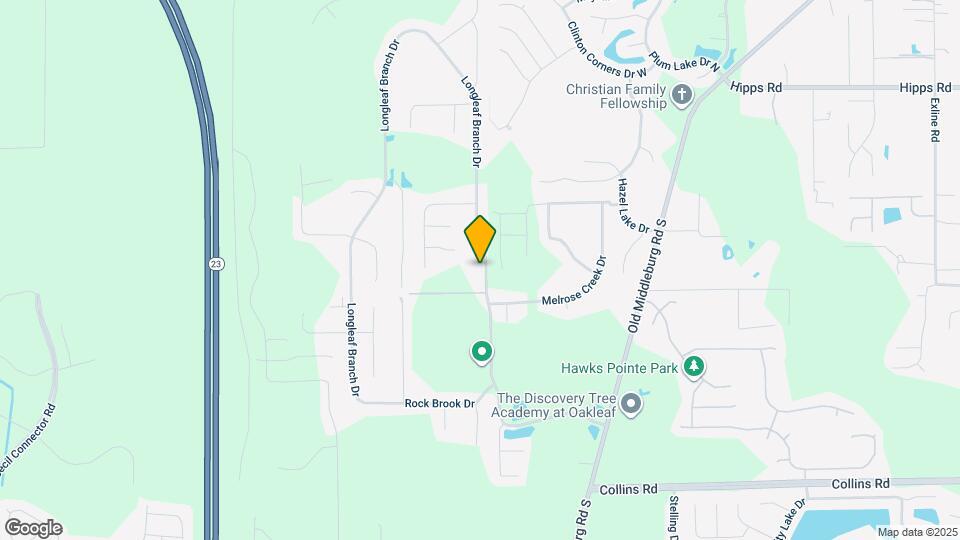 7290 Longleaf Branch Dr Map and Location Details