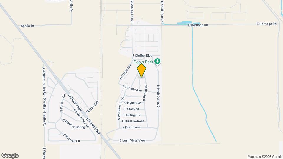 24039 N Mojave Ln Map and Location Details
