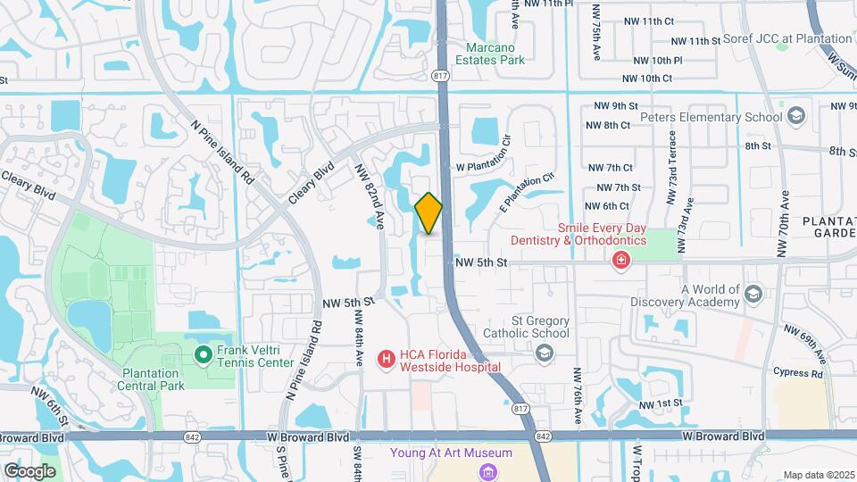 581 N University Dr, Unit #36 Map and Location Details