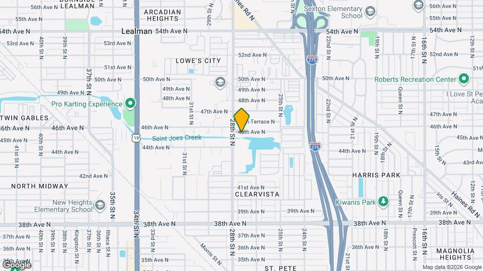 2766 46th Ave N Map and Location Details