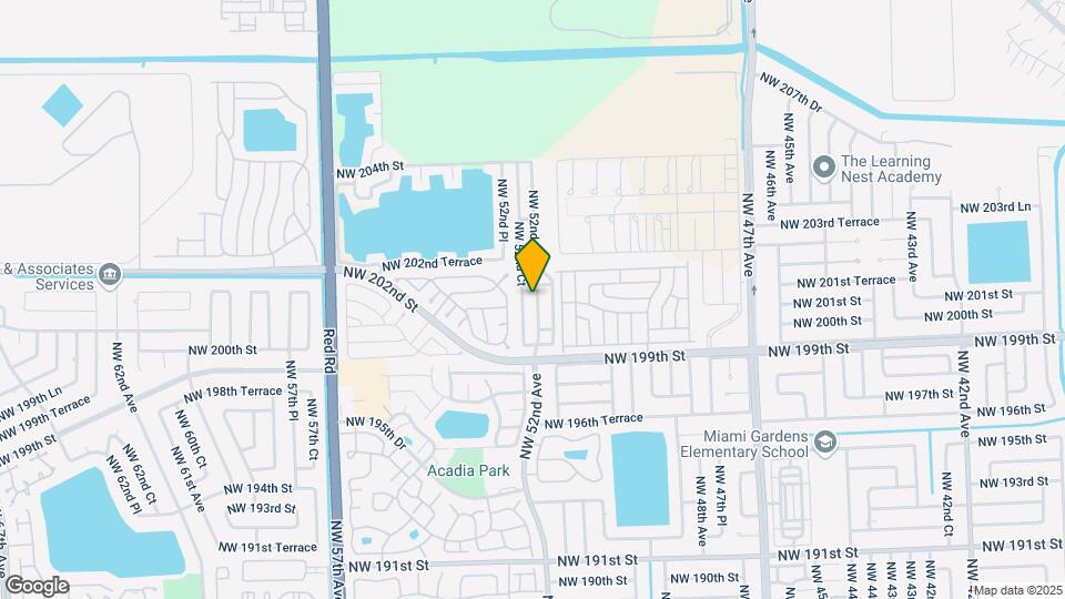 20106 NW 52nd Ave Map and Location Details