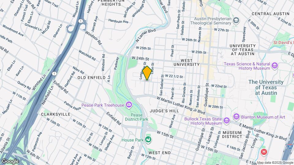 1107 W 22nd St, Unit West22nd#A Map and Location Details