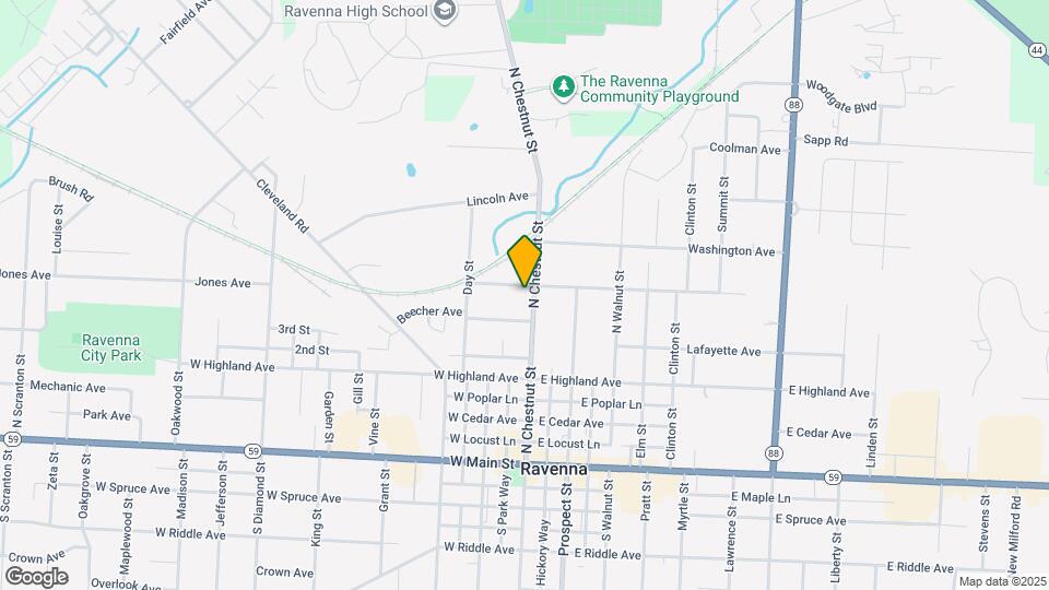 353 N Chestnut St Mapa y Detalles de la Ubicación