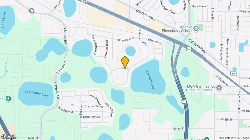 1710 W Marshall Lake Dr Map and Location Details