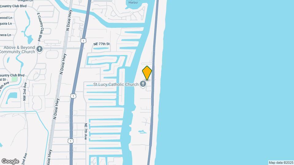 3450 S Ocean Blvd Map and Location Details