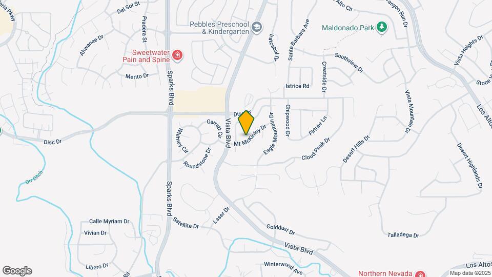 4505 Pyramid Peak Cir Map and Location Details