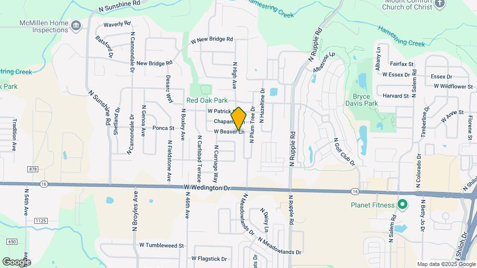 4307 W Beaver Ln Map and Location Details