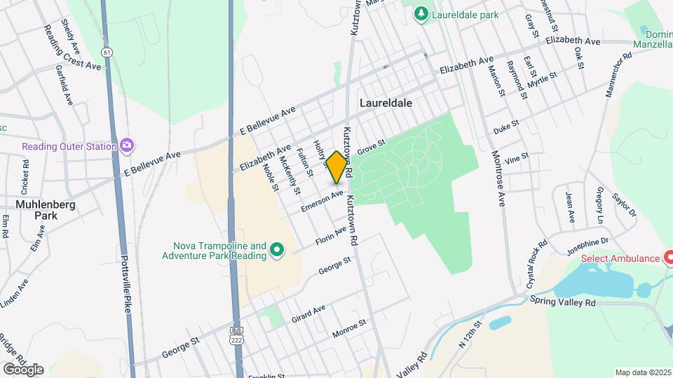 3202 Holtry St, Unit A Map and Location Details