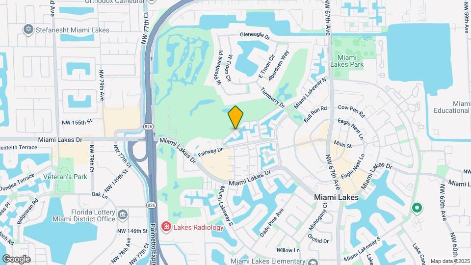 15547 Braemar Ct Map and Location Details