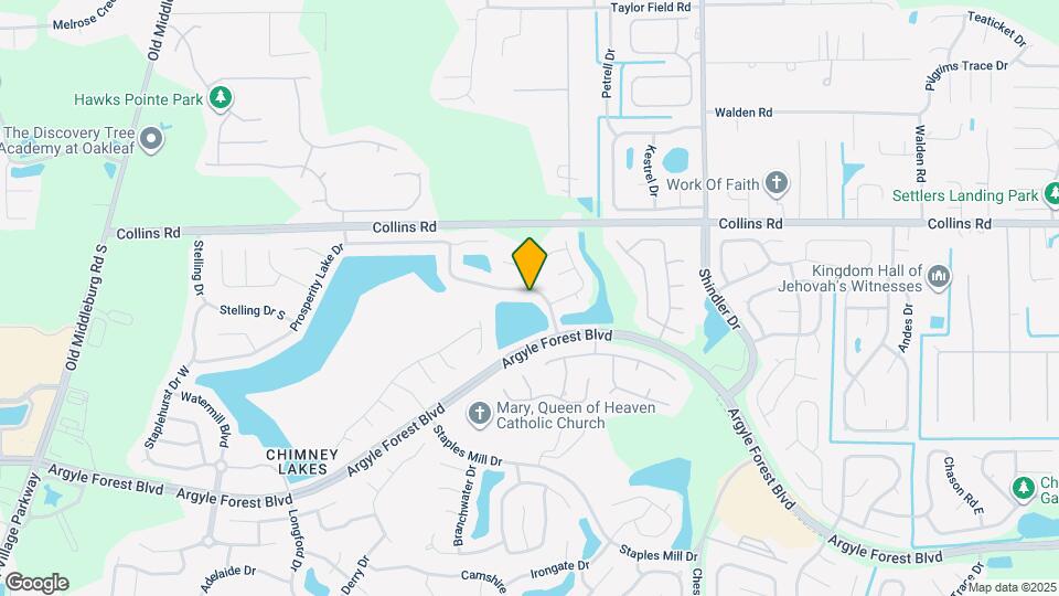 8984 Bridgecreek Dr W Map and Location Details